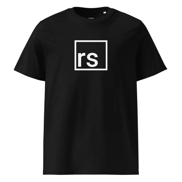 RS Logo Tee - None More Black product image (1)
