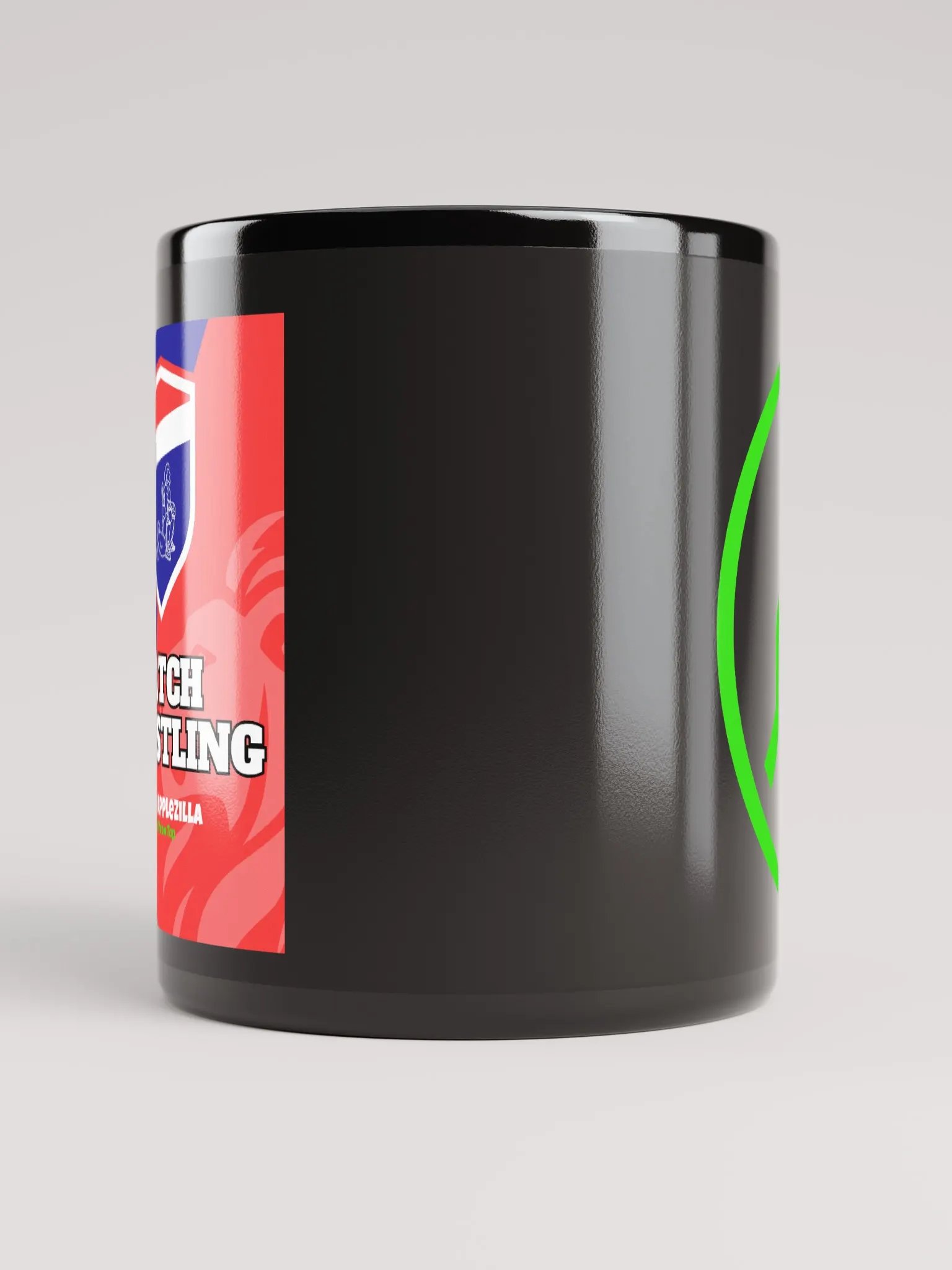 The CATCH WRESTLING Mug (Black) product image (3)