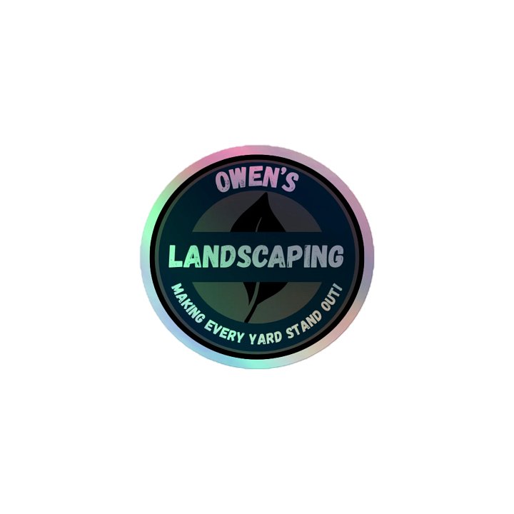 Owen's Landscaping Sticker product image (1)