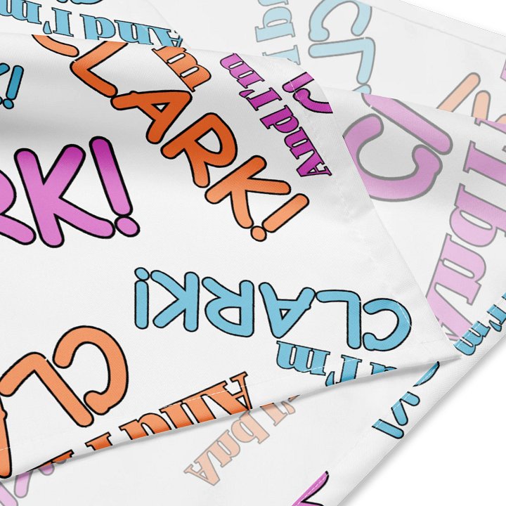 AND I'M CLARK! Bandana product image (4)