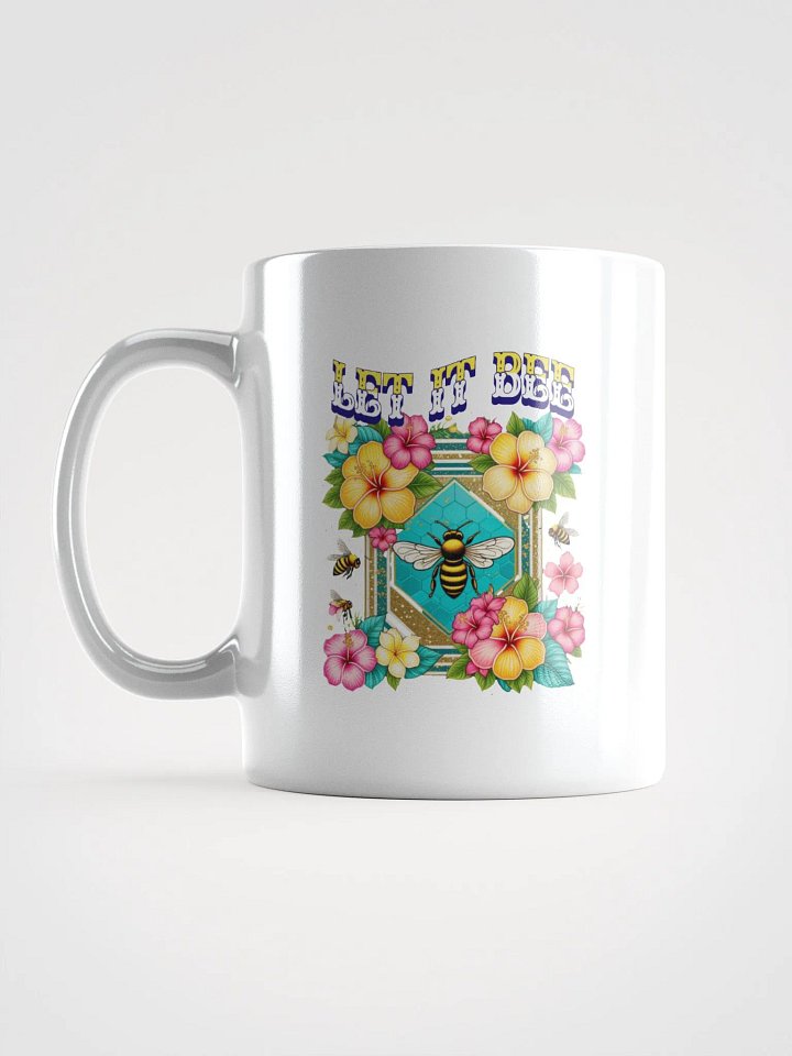 Let It Bee Flower Floral Mug product image (1)