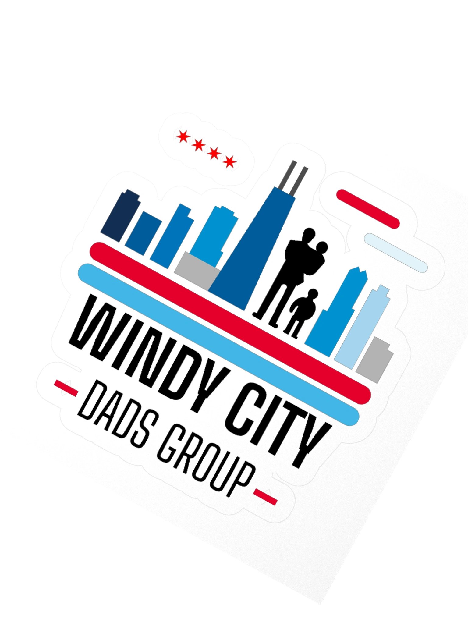 The Windy City Dad’s Group Sticker product image (4)