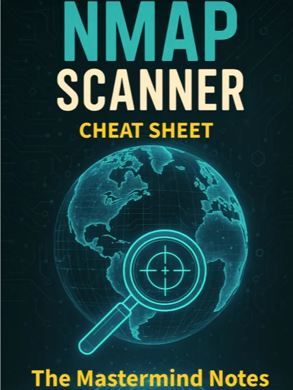 Nmap Scanner Cheat Sheet product image (1)
