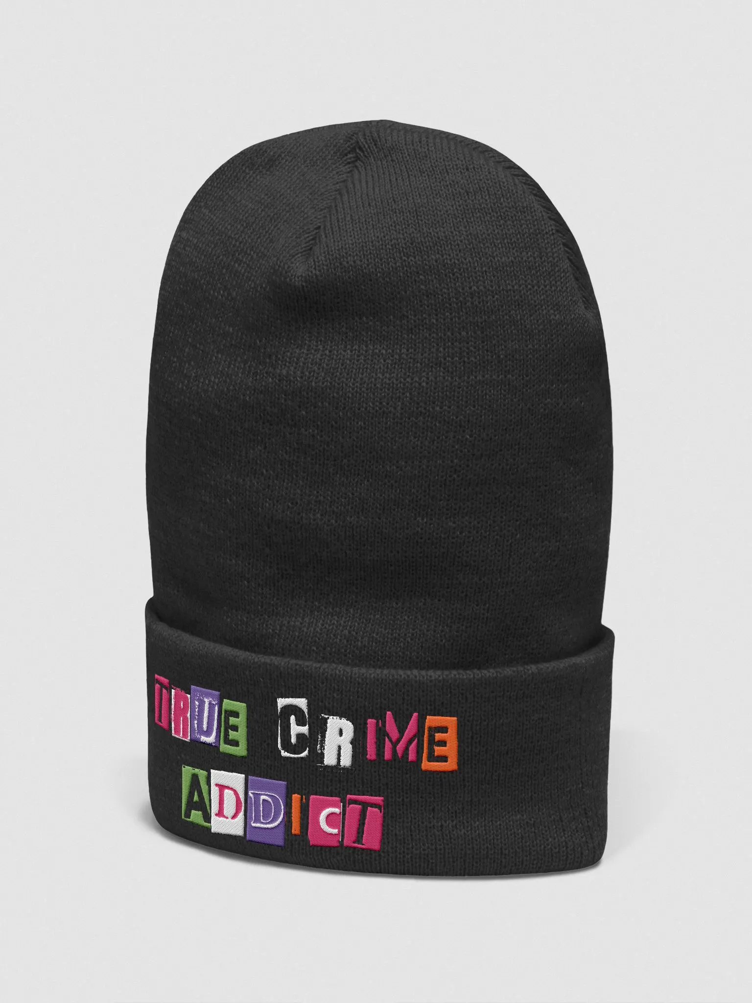 True Crime Addict Beanie product image (2)