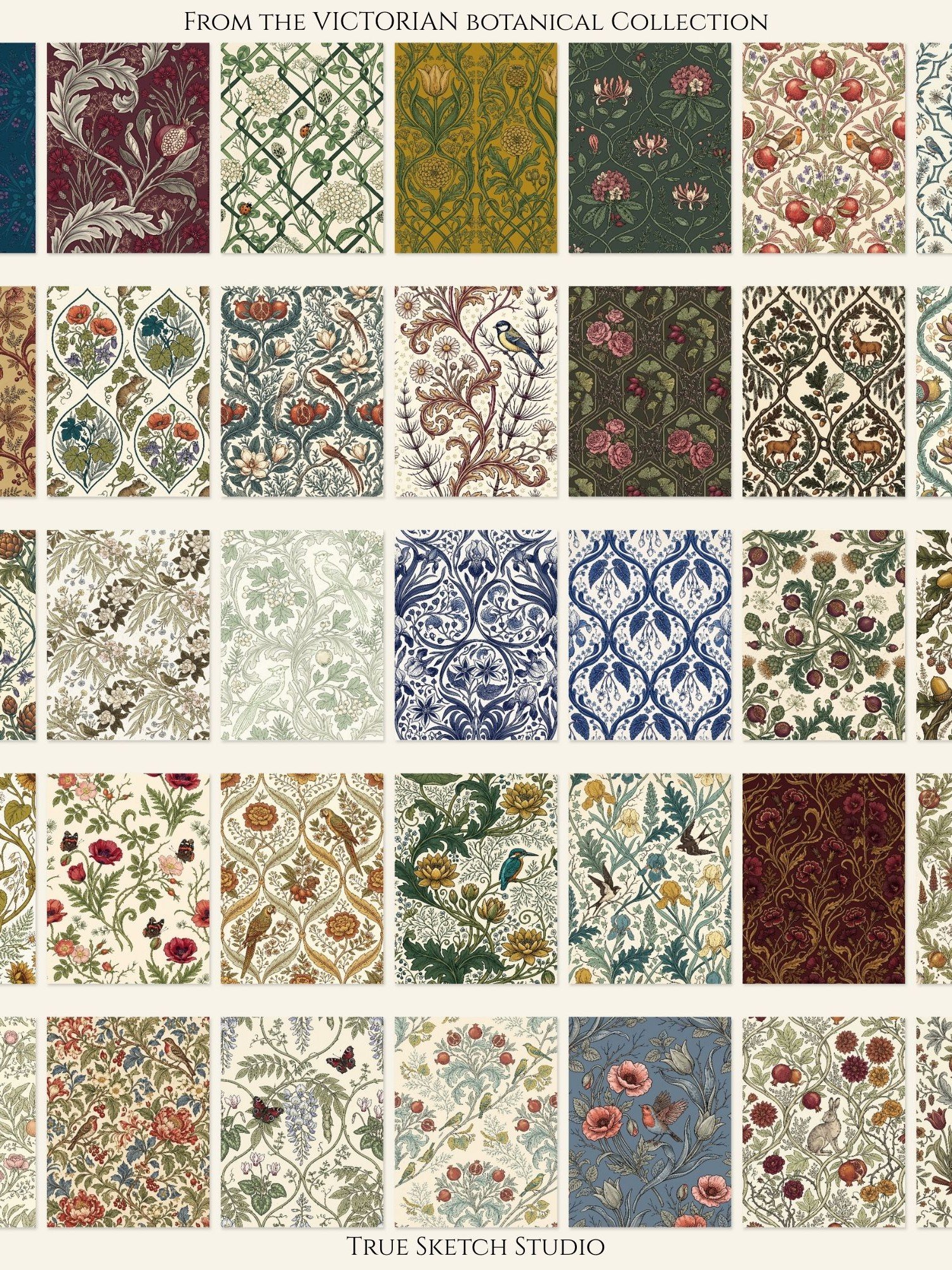 500 Victorian Botanical Junk Journal Pages, Vintage Floral Digital Paper Pack, Printable Scrapbook Ephemera, Decoupage Collection, 350 Bonus product image (6)