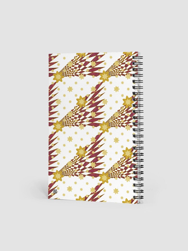 Starry Geometric Dreams Spiral Notebook product image (2)