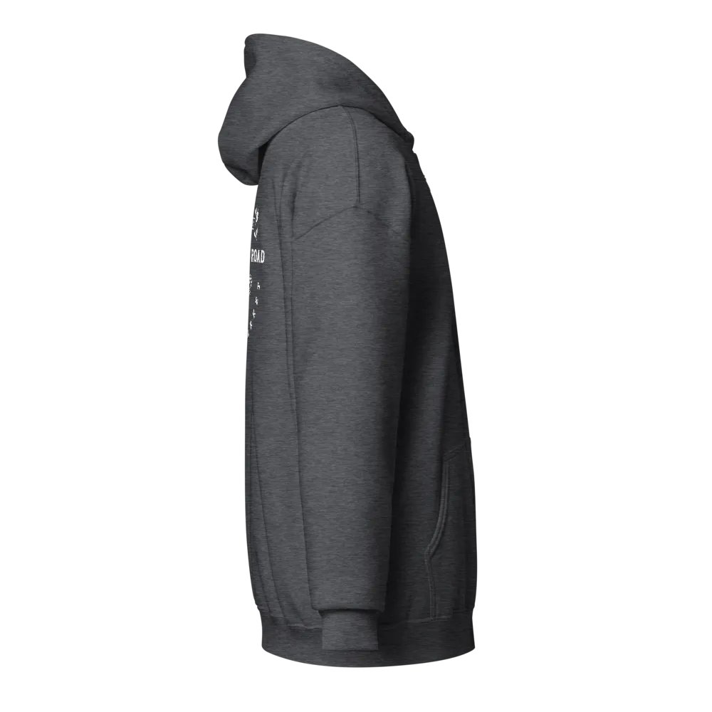 Columbia Road Market Zip Hoodie (Dark Heather) product image (4)