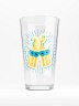 Masked Cheers Shaker Pint Glass
