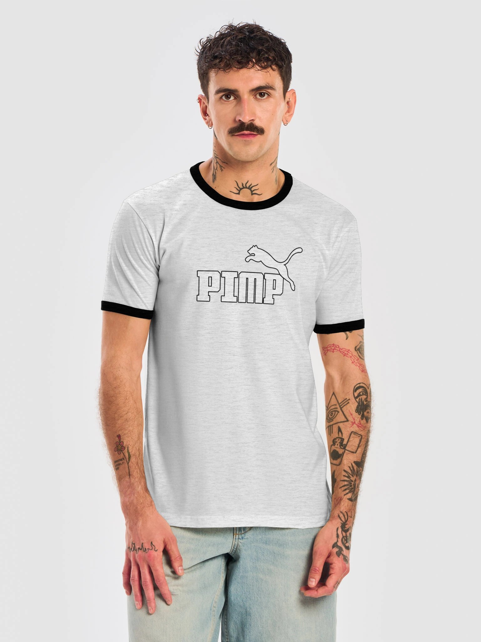 pi Unisex Ringer T-Shirt product image (5)