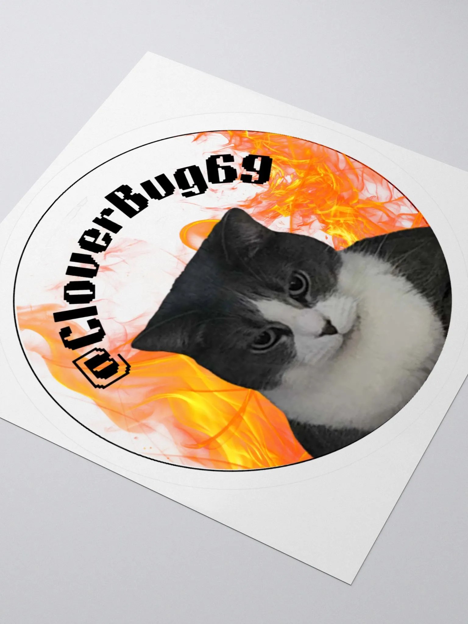 Let the World Burn Sticker product image (3)