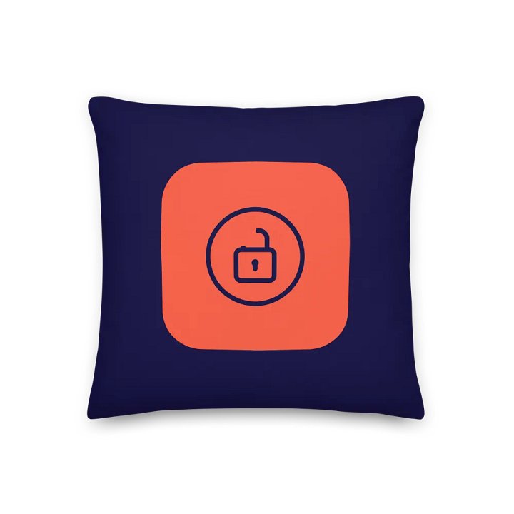 Lock / Unlock Icon Pillow product image (2)