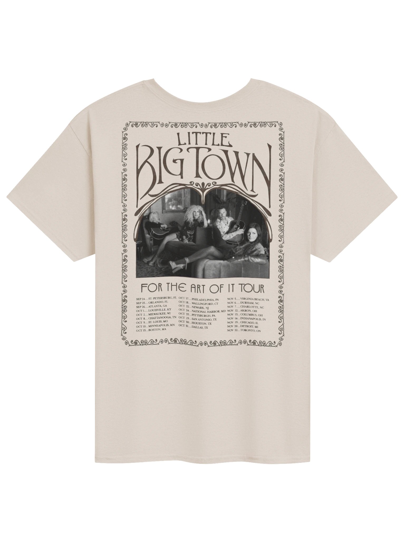 Little Big Town Full For The Art Of It Tour 2026 Tshirt product image (2)