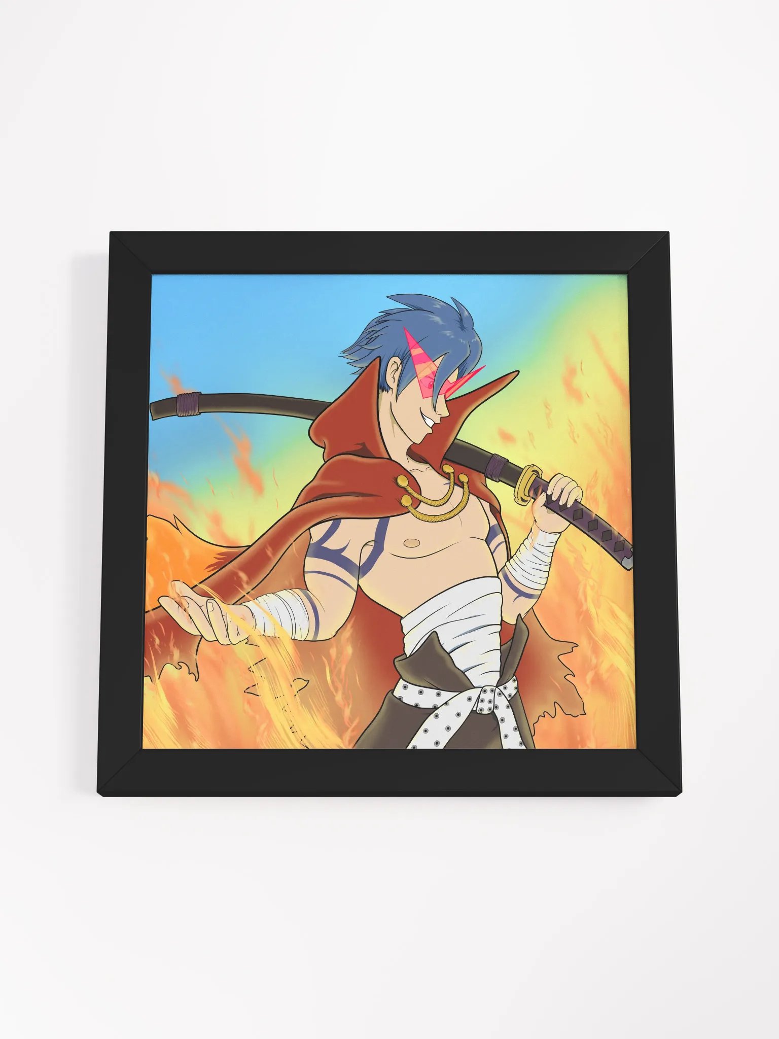 Supportive Bro Framed Print product image (11)