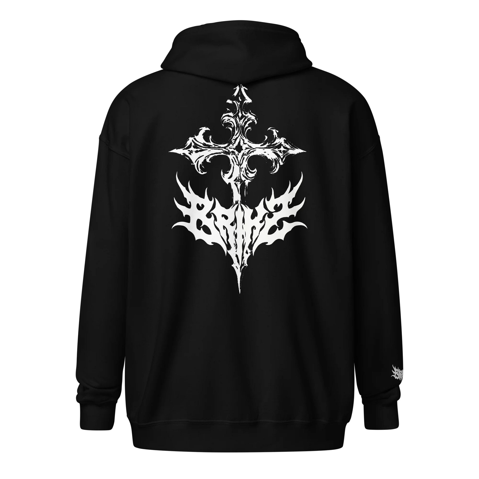Embroidered Cross Hoddie (zip-up) product image (1)