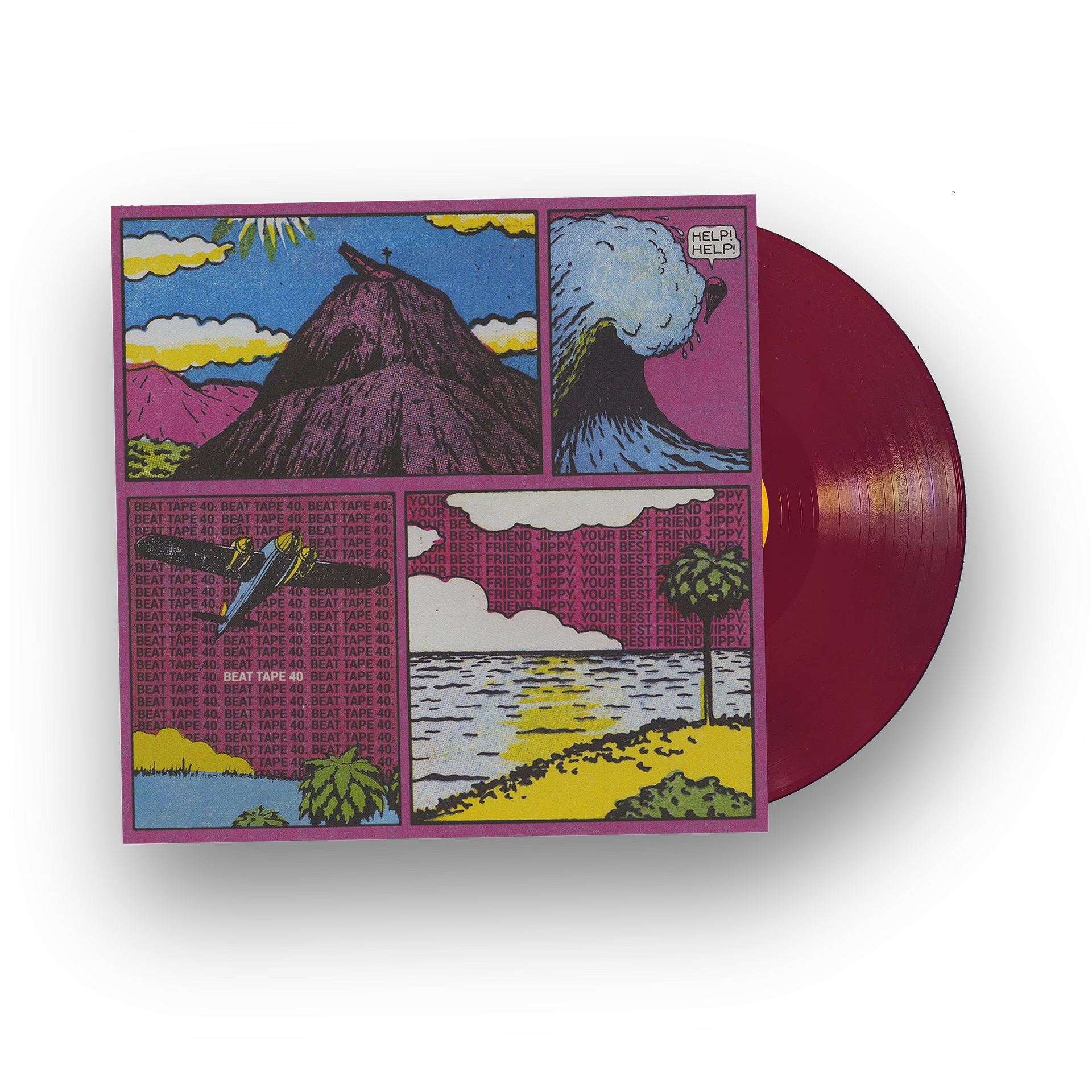 Your Best Friend Jippy - BEAT TAPE 40. (Vinyl LP) product image (1)