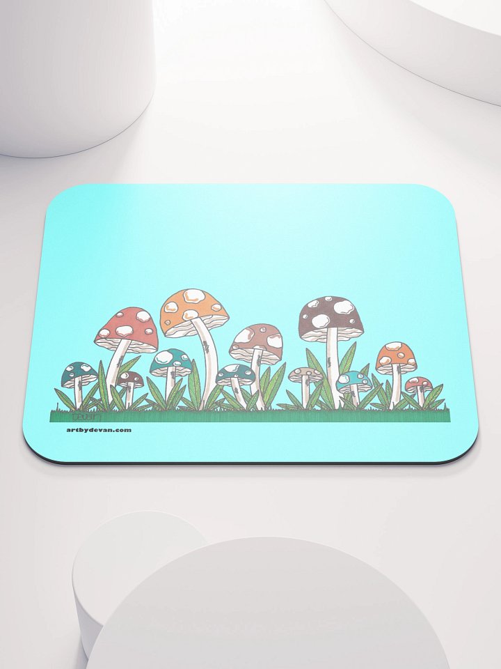 Funky Mushrooms Mousepad product image (1)