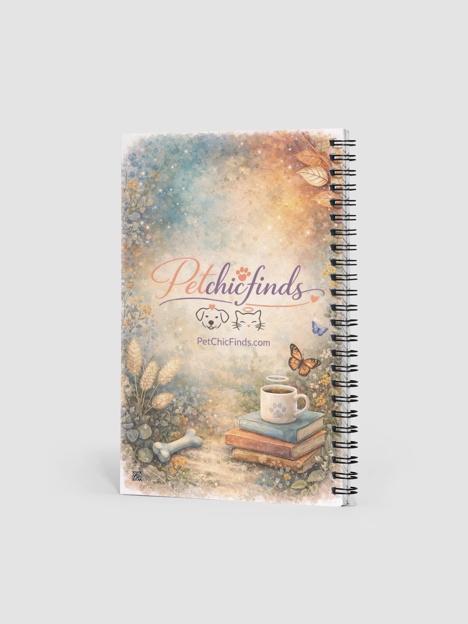 Serene Paws Spiral Notebook product image (2)