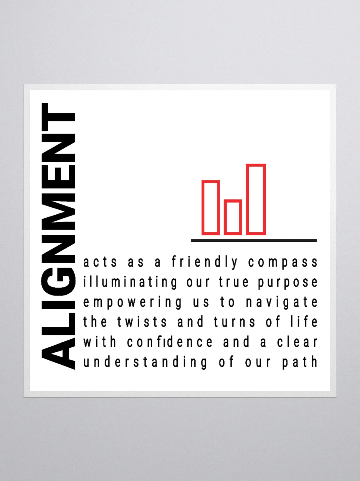 Alignment Sticker | Implied