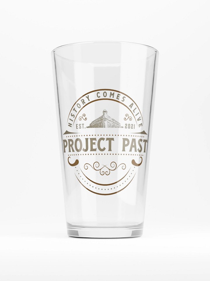 History Comes Alive Pint Glass product image (1)