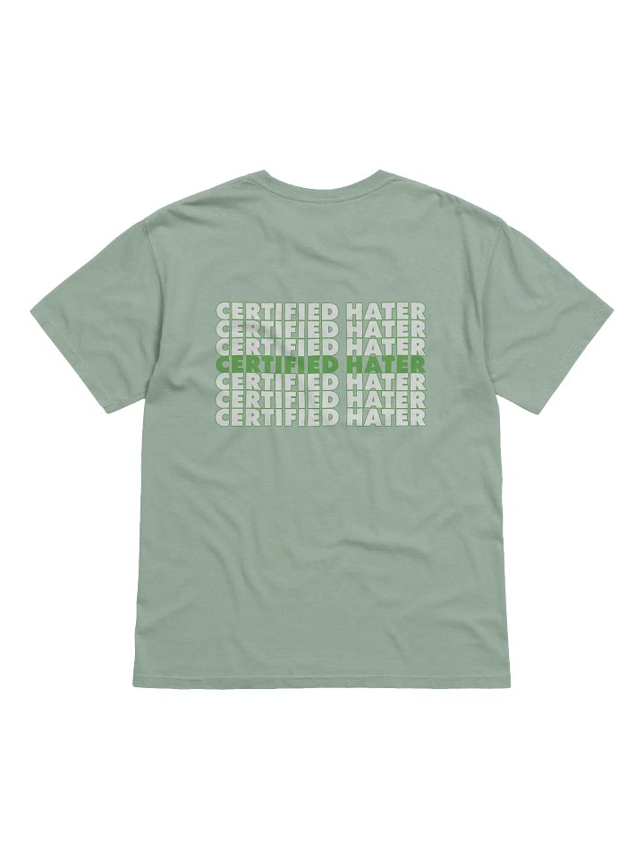 Certified Hater (Green) product image (2)