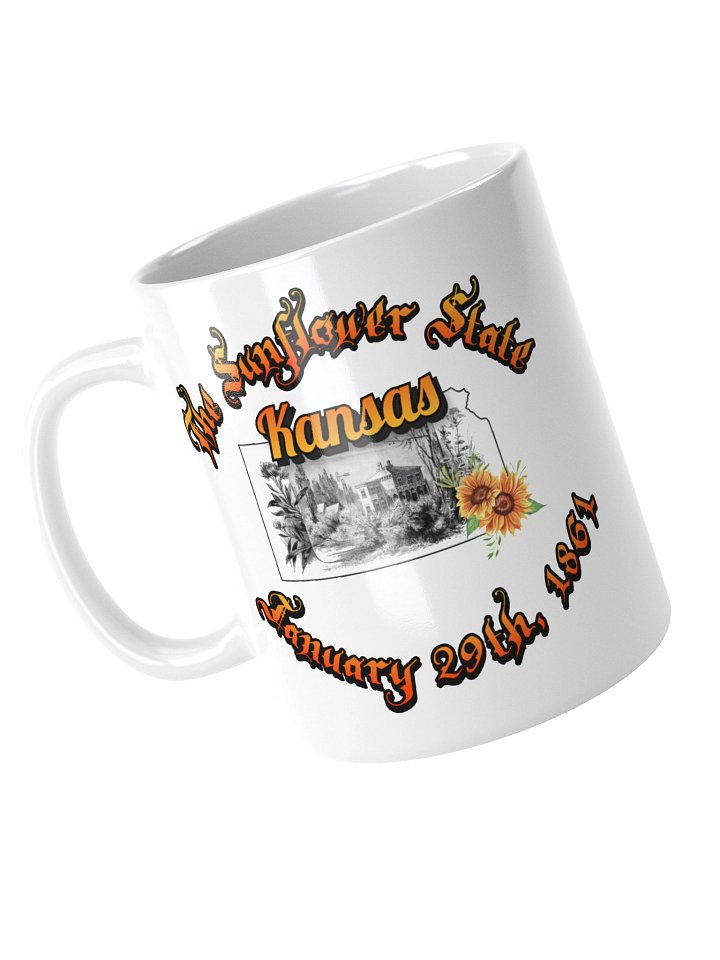 Kansas - USA State White Mug product image (1)