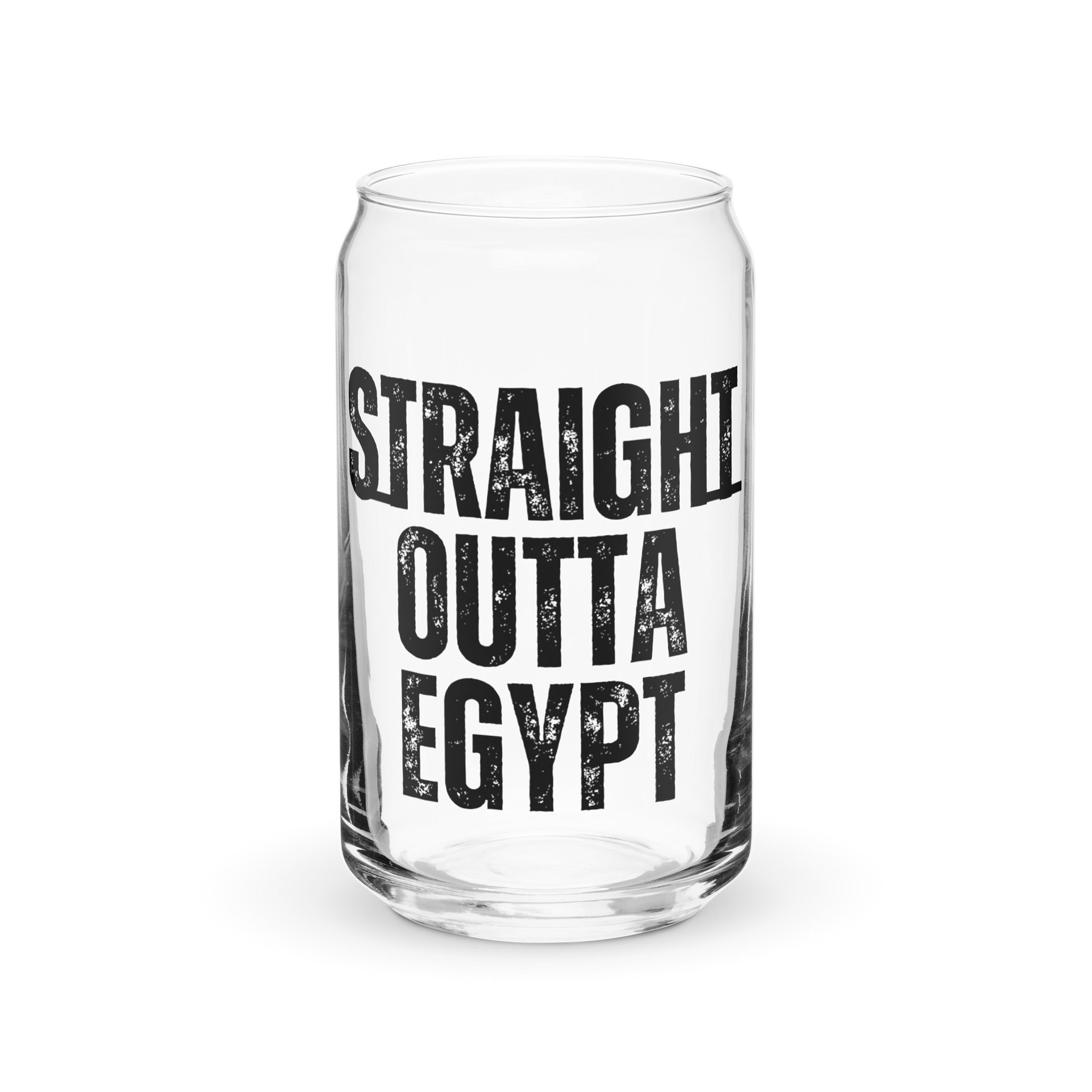 Straight Outta Egypt Can-Shaped Glass product image (1)