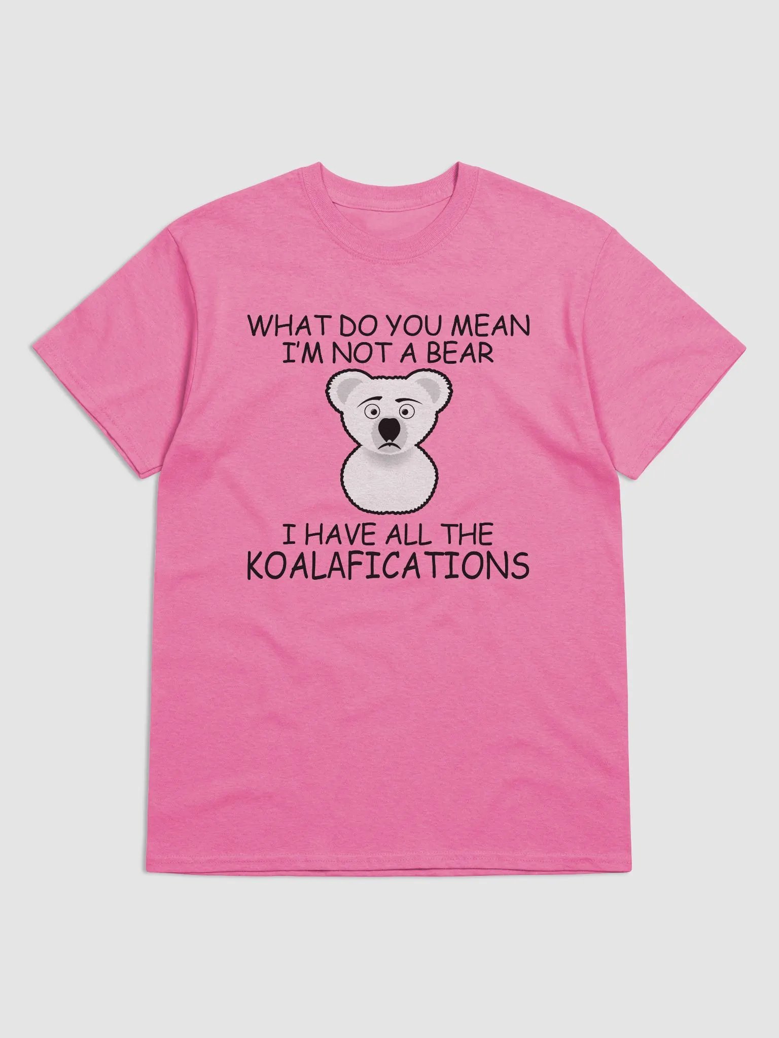 Koalafications - shirt product image (7)
