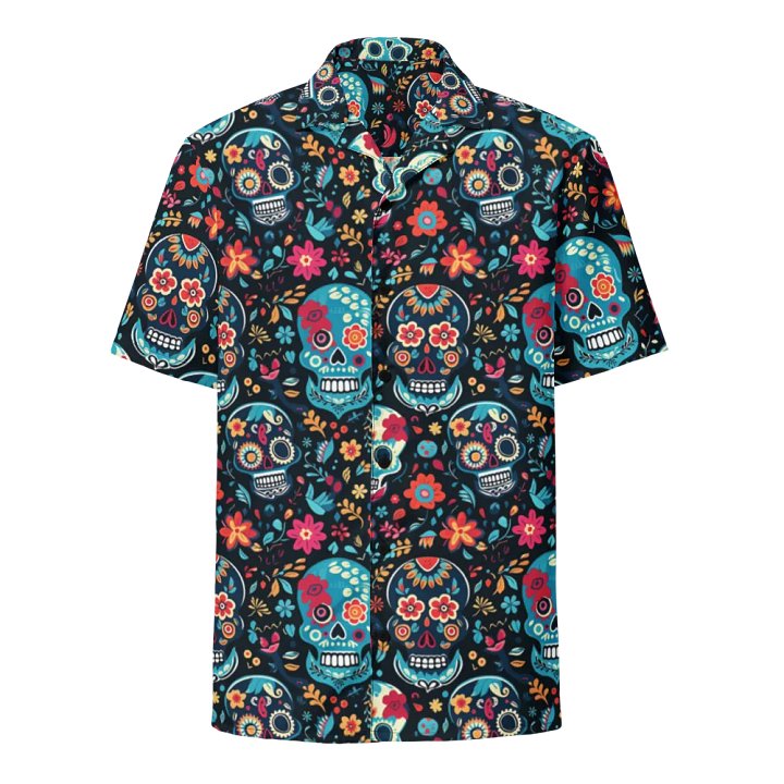 Sugar Skull Pattern-Seamless Cinco De Mayo Design product image (1)
