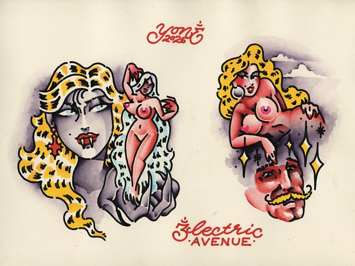 Blondes 11x14 PRINT product image (1)