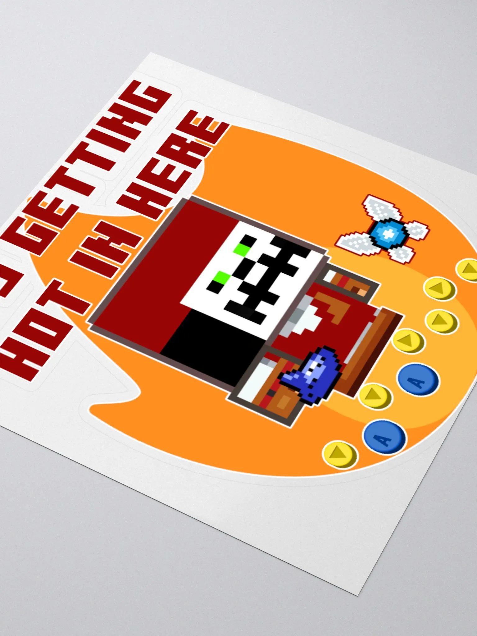 Aggro - It's Getting Hot - Sticker product image (3)