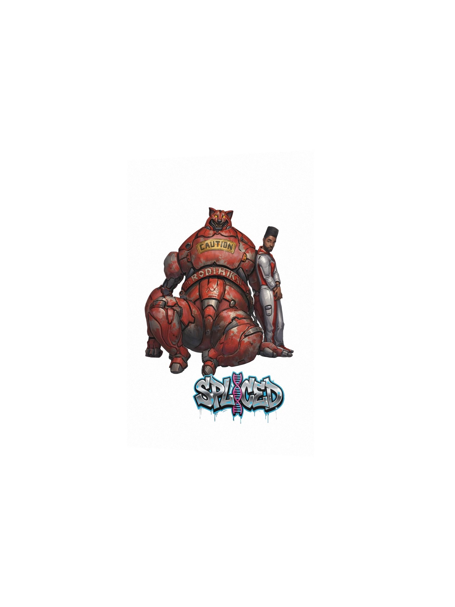 SPLICED KODIAK Caution Bear Poster product image (19)