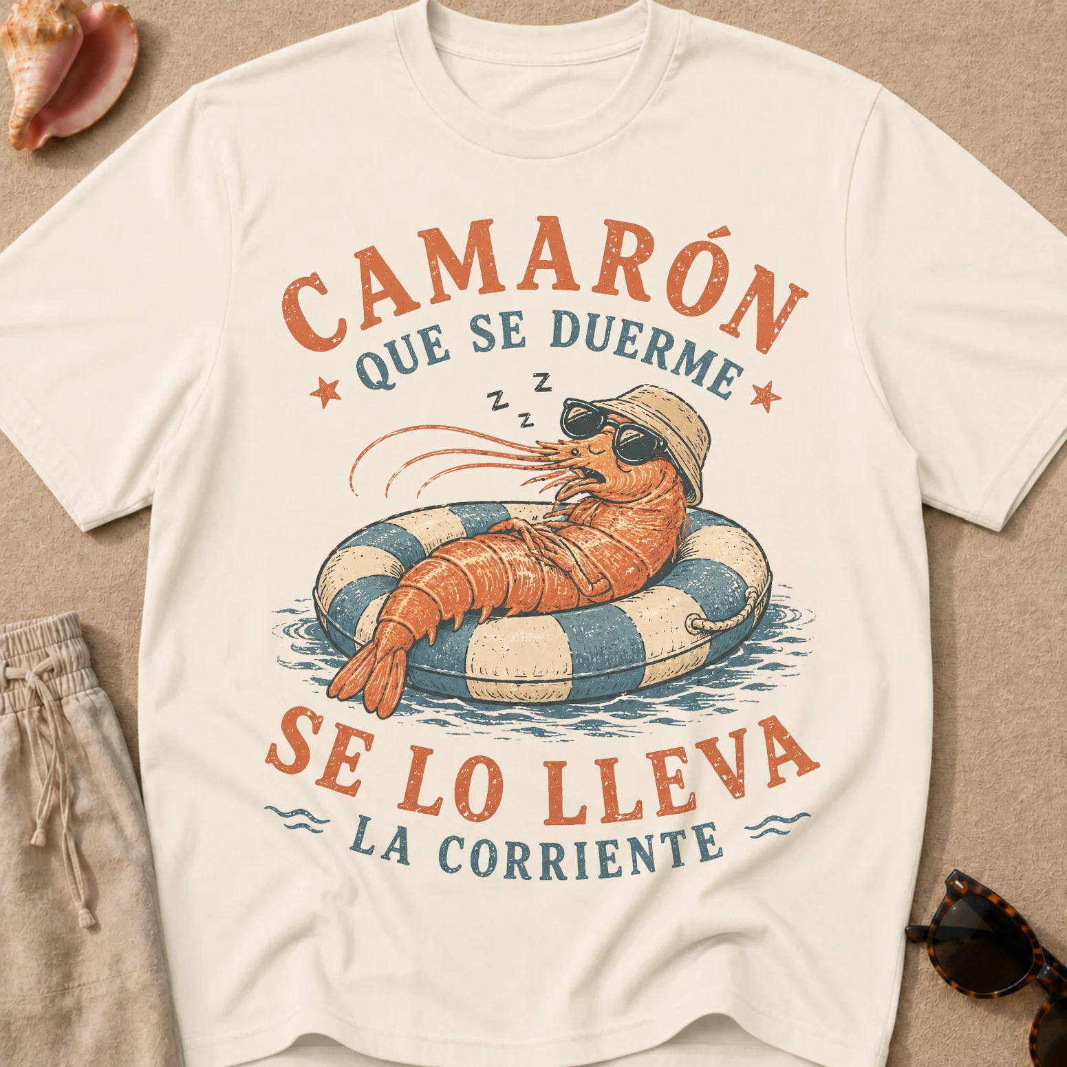 Camarón Que Se Duerme Camiseta Unisex product image (1)