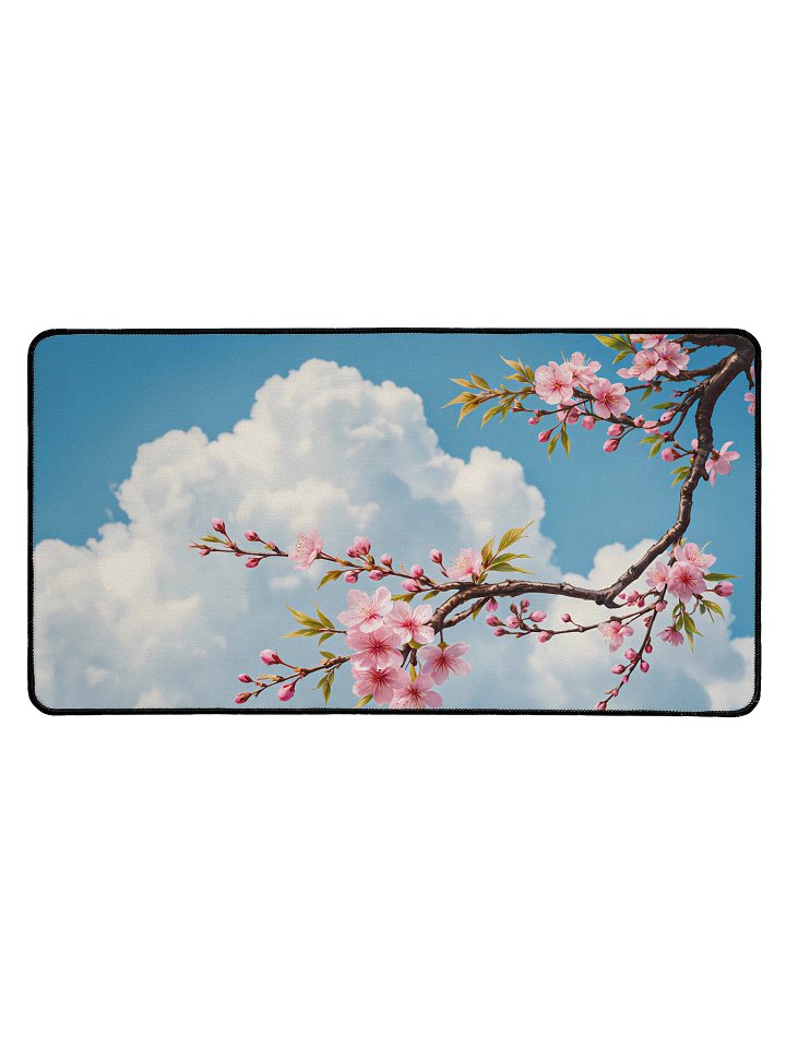 Cherry Blossom Sky - Desk Mat product image (1)