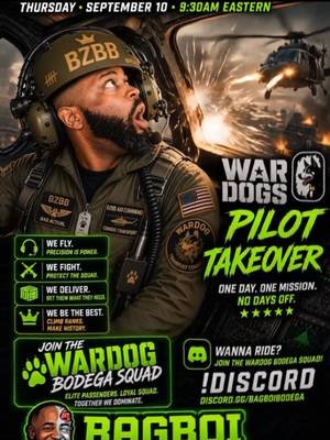 September's Streams are looking LIFE CHANGING starting with WARDOGS next week!!! We ARE taking it to the NEXT LEVEL in creative aspects of this one here!!! smSee you guys for the Sunday MakeNeLaughs, Monday horror,  Tuesday Arc, Wednesday WTF, special Wardogs stream next Thursday 10th and our BlakkFridays ! don't worry we got zombies on Saturday for you too!!! See you guys there!!! #wardogs #streamer @DAKOTAH FAYE @XxScYahskixX @ttv__trashpanda @Officer Scoobz @midnitemaraa @BlackWidow