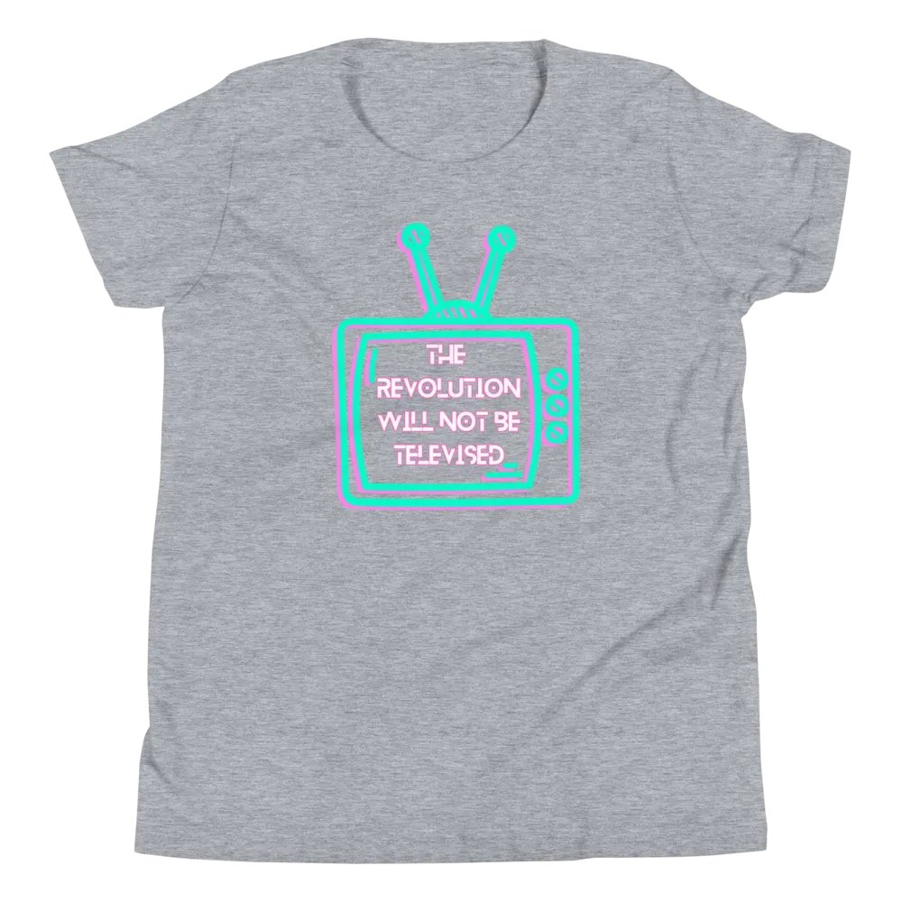 The Revolution Will Not Be Televised Youth SS Tee product image (2)