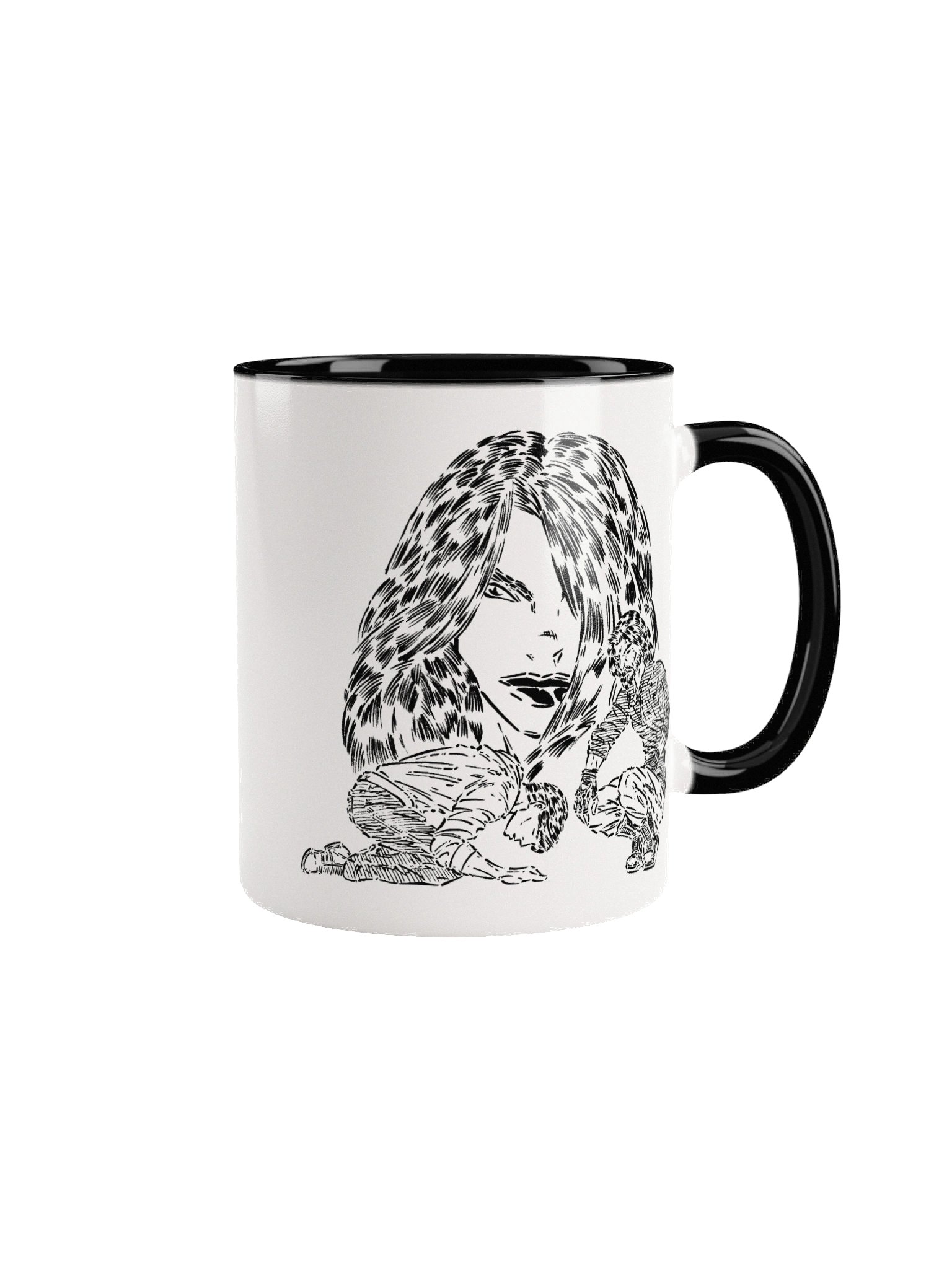 MEIFUMADO | Atsuko | Black & White Mug product image (1)