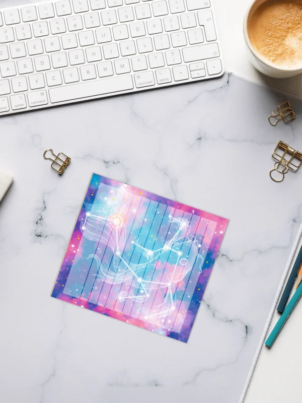 Cotton Candy Galaxy Koi - Notepad product image (3)