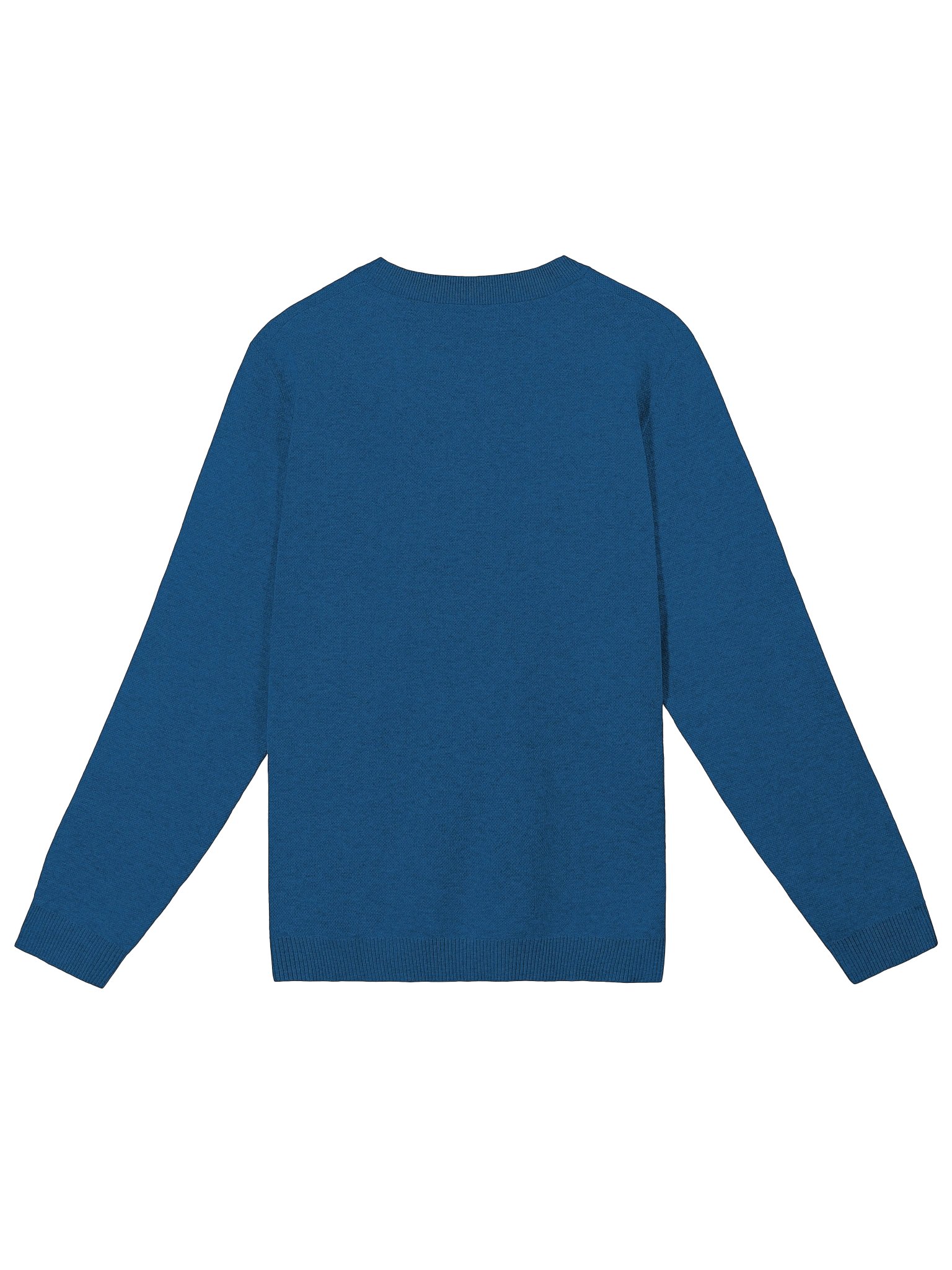 Snowflakes Knitted Sweater (Blue) product image (2)