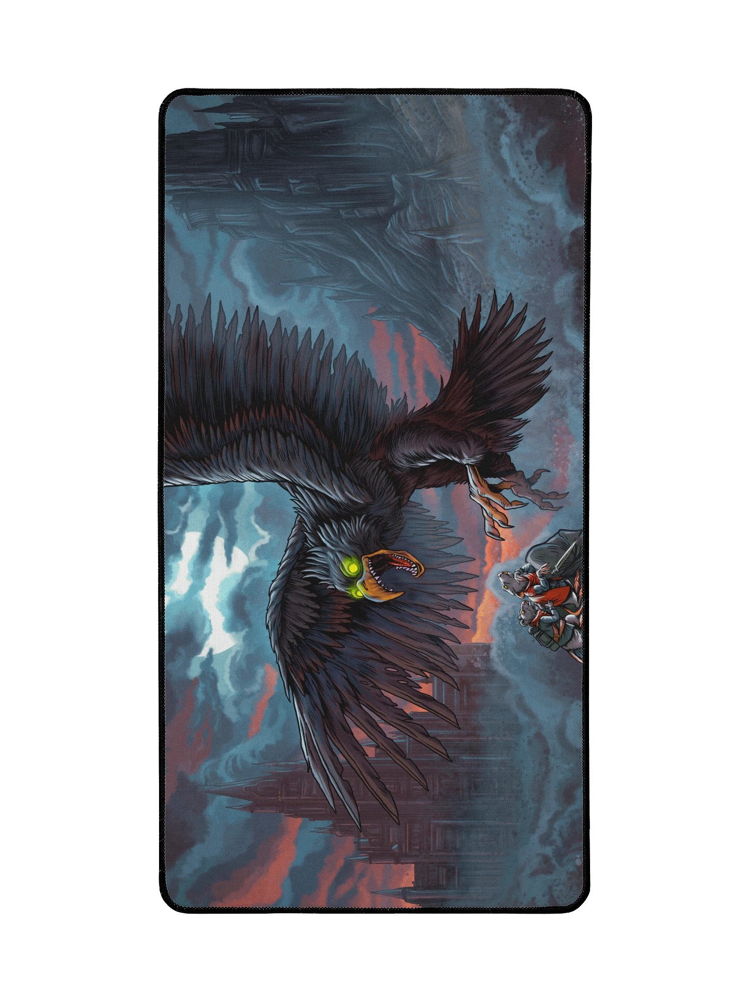 'Bird' Hand Drawn Playmat by DarkSideTokens! product image (2)
