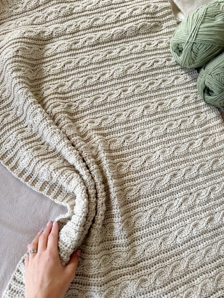 Deidra Crochet Afghan Blanket Pattern product image (2)