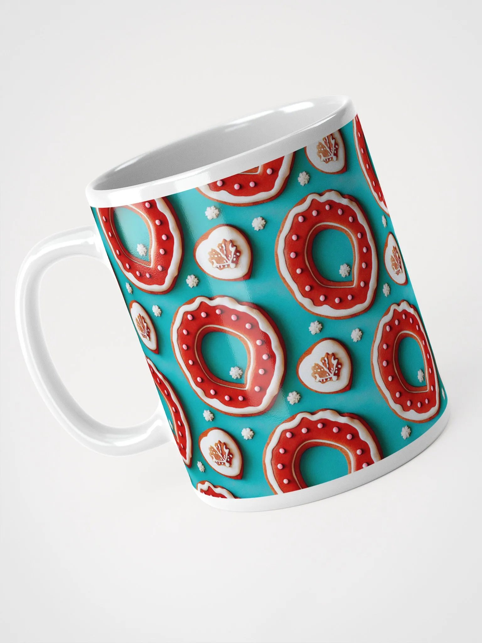 Christmas Donut Gingerbread Mug product image (4)