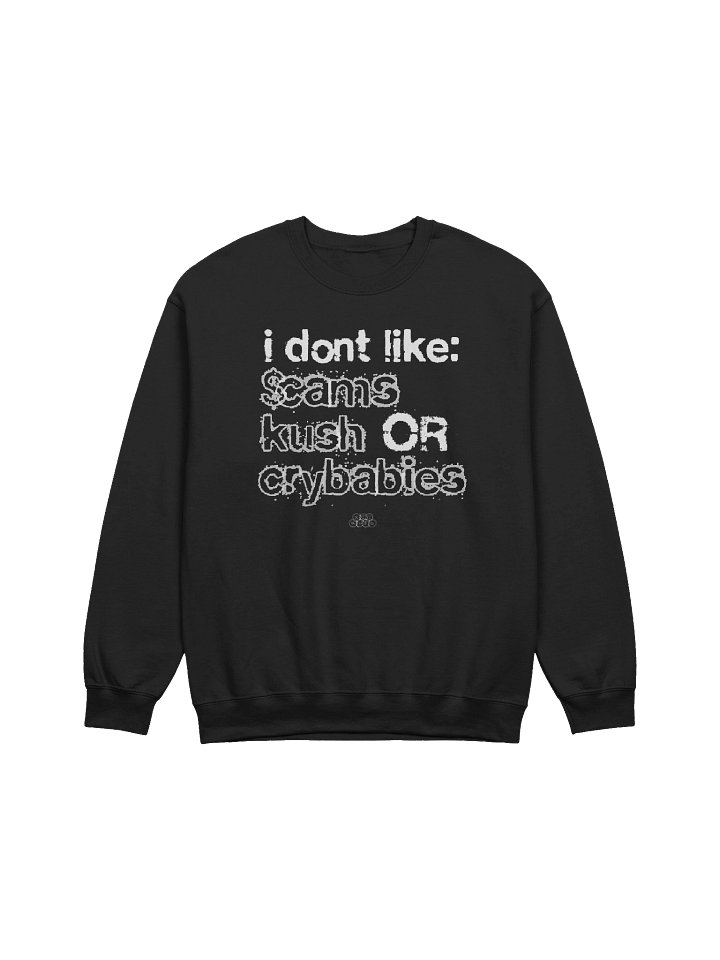 i dont like: skc - mob sweatshirt product image (1)