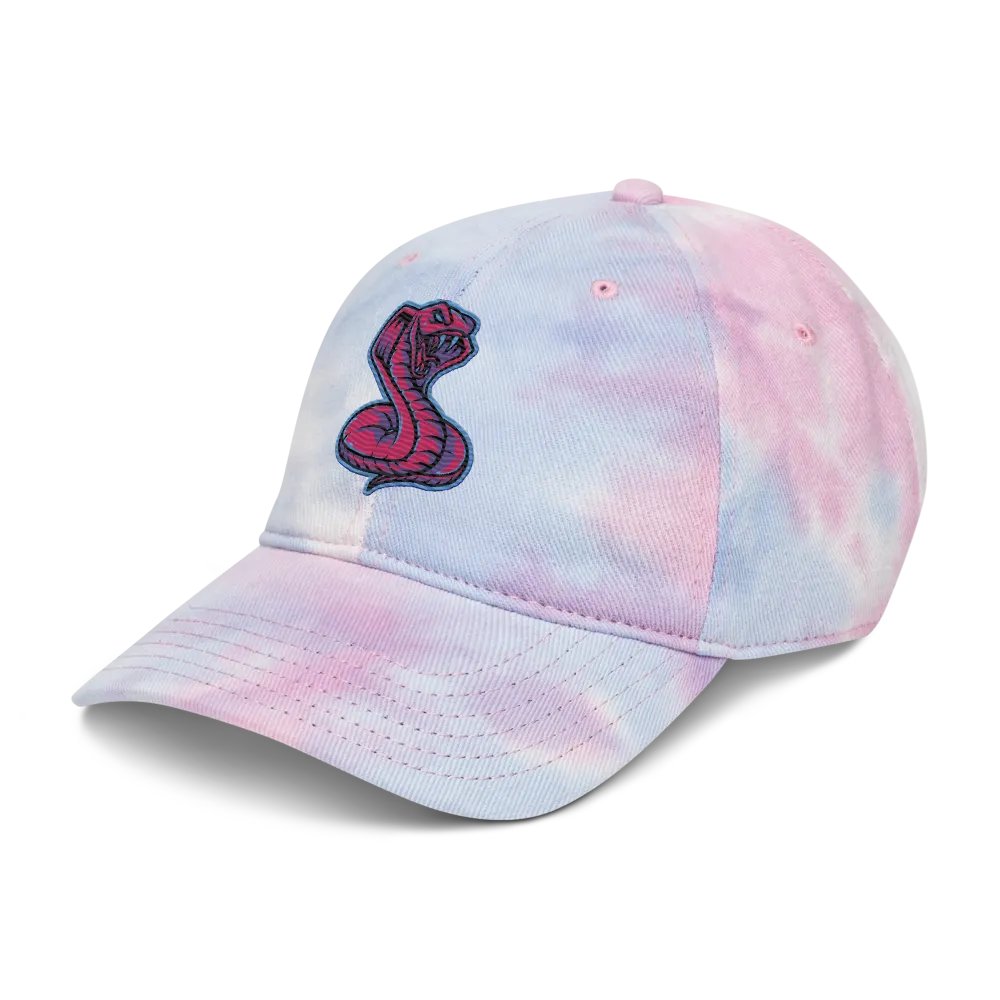 Snek Tie Dye Cap - cotton candy product image (7)