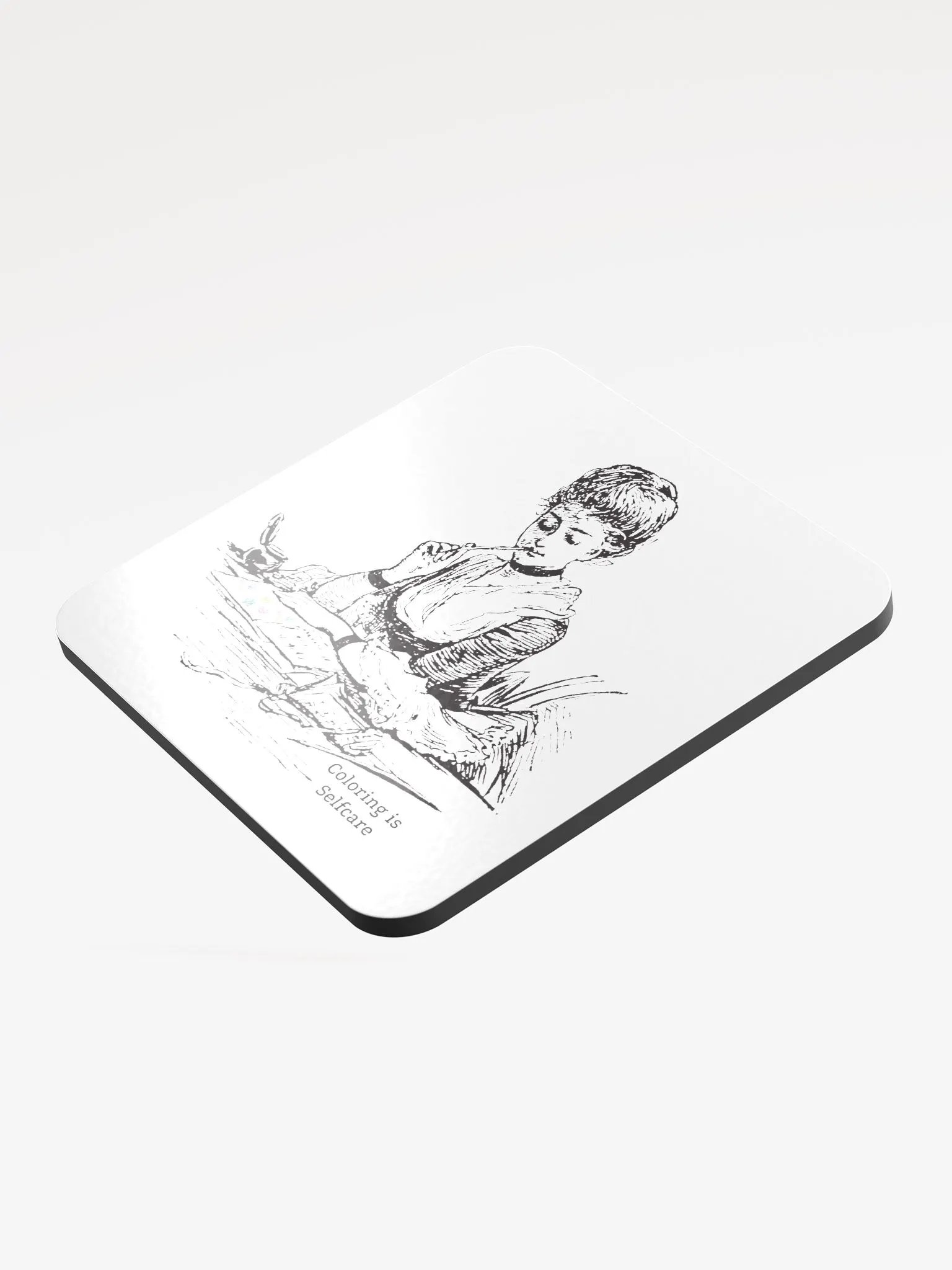 Coloring Selfcare Coaster product image (3)