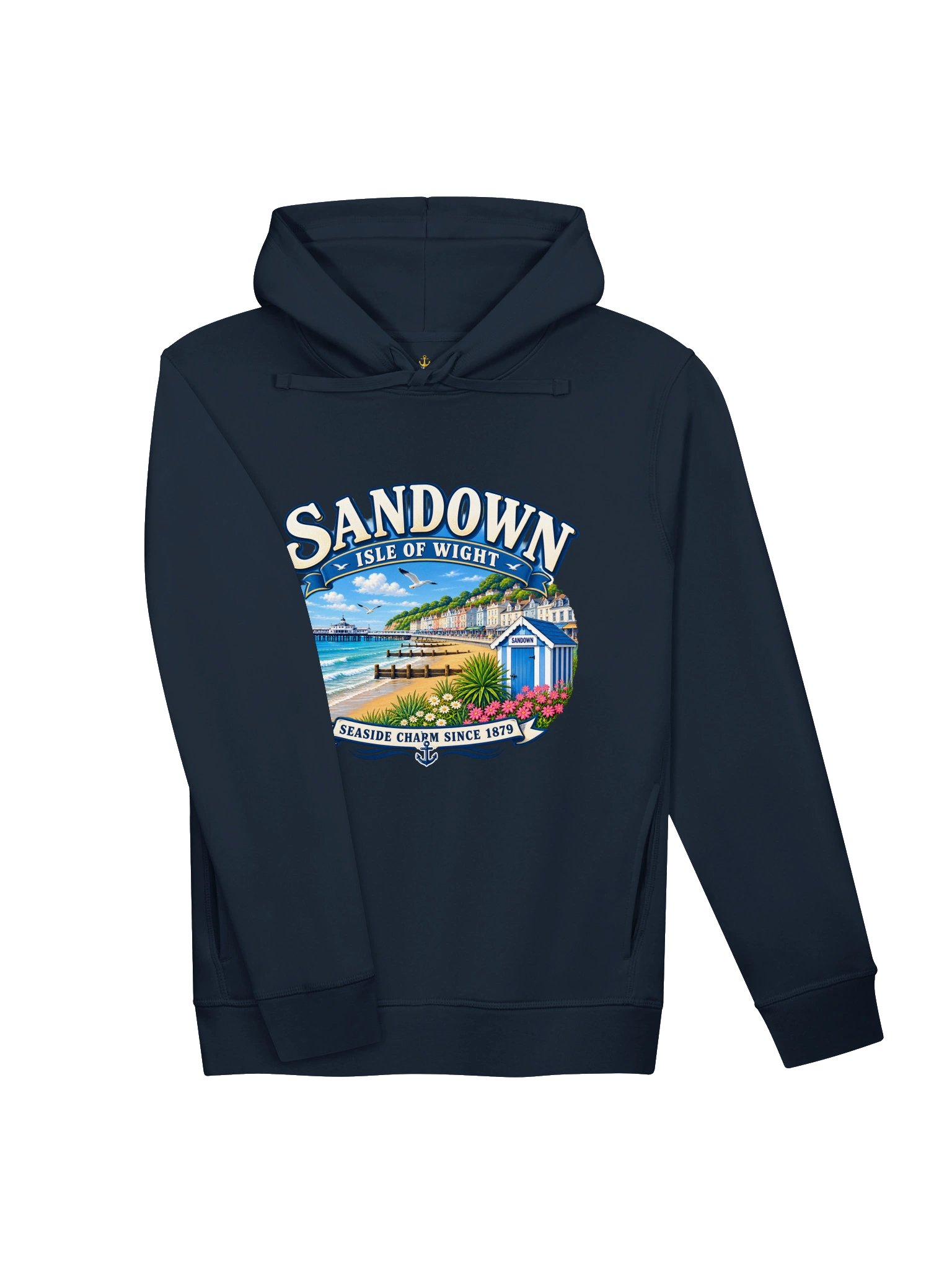 Sandown Isle of Wight Seaside Hoodie product image (7)