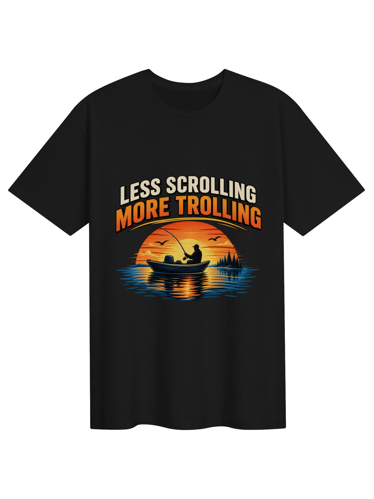 Less Scrolling. More Trolling. T-shirt product image (11)