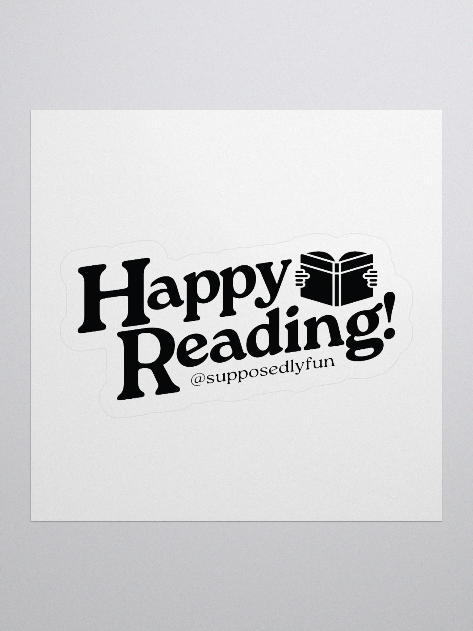 Happy Reading Sticker product image (2)
