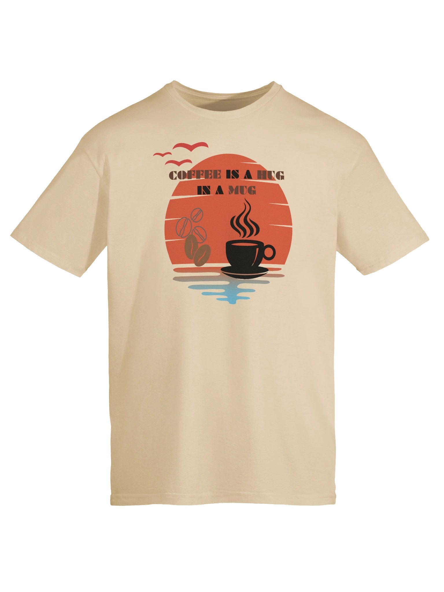 Sunset Coffee Hug T-Shirt product image (41)