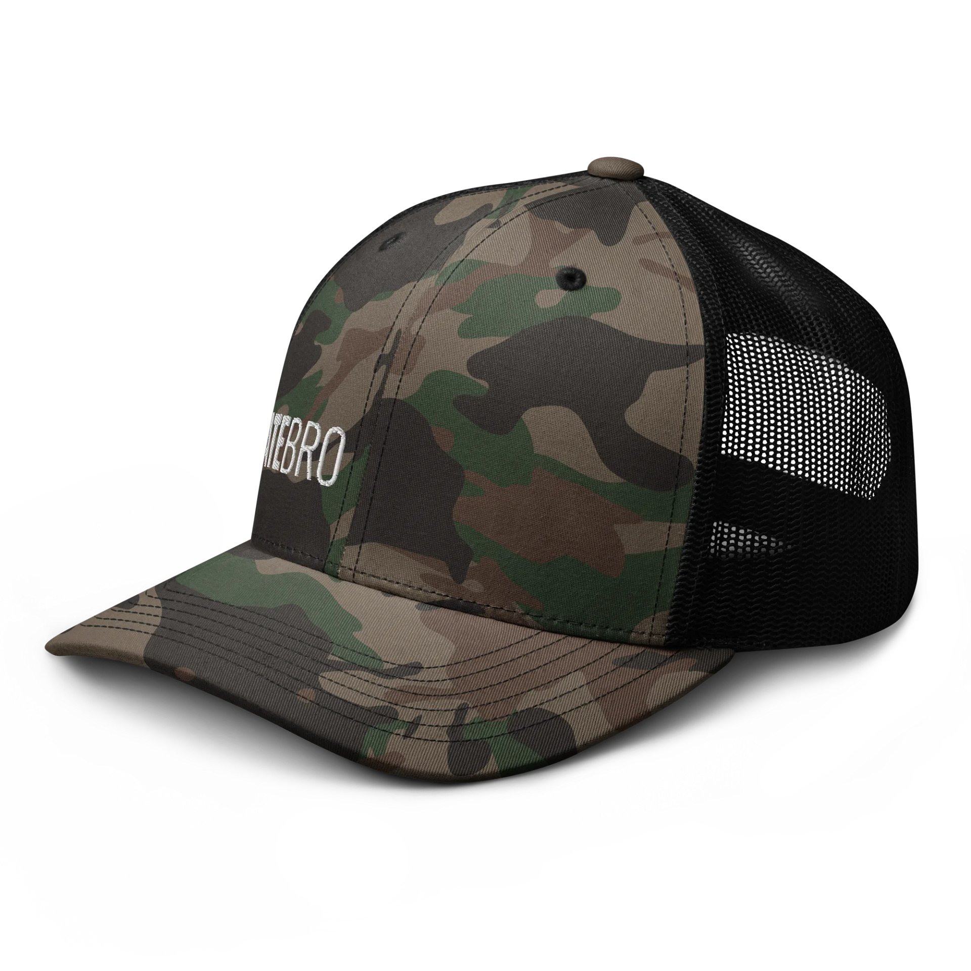 Bate Bro Logo Camo Trucker Cap product image (5)