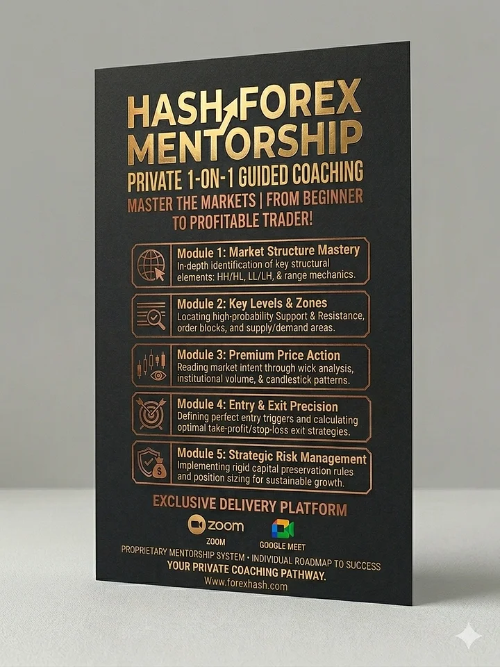 Hash Forex Masterclass 1 on 1 private mentorship product image (2)